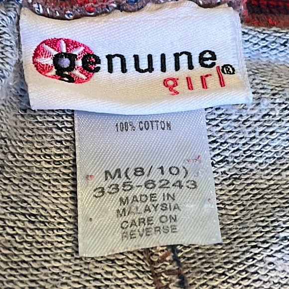 Genuine Girl Cotton Denim-Like Drawstring Shorts | M (8/10) - Picture 8 of 9